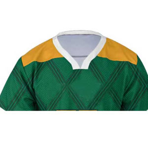 Uniforme de Lacrosse Reversible Personalizado de Alta Calidad, Jersey de Malla para Hombre con Nuevo Diseño, Impresión por Transferencia, Resistente al Agua, 300g - Product Image 2