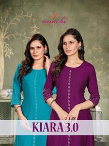 Kurti de Mujer Maruti Fashion de Alta Calidad, Estilo Tradicional con Trabajo de Diamantes, para Bodas Indias y Pakistaníes, Largo hasta la Rodilla, Corte Regular - Product Image 6
