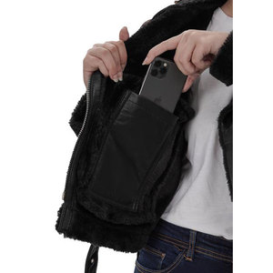 Wholesale Best Selling 100% Leather Winter Fashion <b>Jacket</b> Stylish Shearling Leather <b>Jackets</b> For Women - Product Image 6
