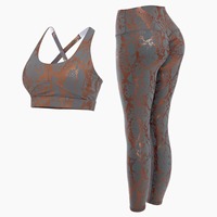 Set Yoga Wanita Produksi Berkualitas Tinggi Terlaris Desain Unik Set Yoga Wanita