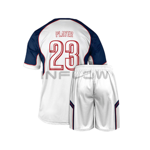 Maillot de football de conception rétro de sublimation de polyester à séchage rapide personnalisé coupe ajustée 100% entrée de maillot de football en polyester - Product Image 2