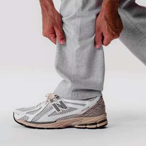 Pantalones sueltos personalizados, pantalones de pierna ancha en blanco para hombre, Pantalones rectos informales a rayas, pantalones de chándal French Terry de algodón, cintura doble recta - Product Image 2