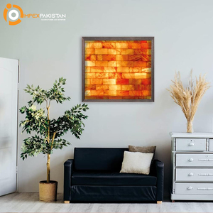 Paquete de 10 Baldosas de Lámpara de Sal Rosa del Himalaya, Tamaño Personalizado, Alta Calidad por IMPEX PAKISTAN - Product Image 3