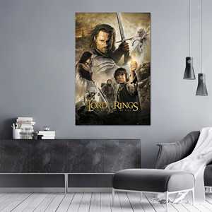 Affiche sur toile du Seigneur des Anneaux : Le Retour du Roi, style moderne - Product Image 1