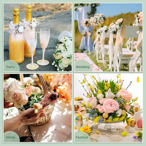 12 pièces mini porte-mousse floral rond vert bouteille de vin porte-bouquet en mousse florale pour fleurs fraîches/artificielles - Product Image 6