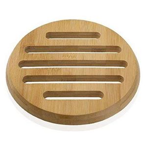 Elegant <b>Wooden</b> Zigzag Edge and Striped Pattern <b>Trivets</b> for Tabletop Decor and Heat-Resistant Protection Best Selling Latest Look - Product Image 3