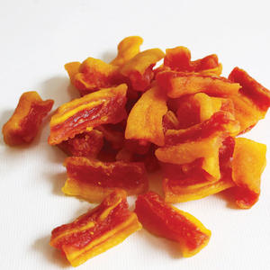 Venta al por mayor papaya seca suave aperitivo vietnamita seco rodajas dulces papaya frutas chips OEM embalaje a granel - Product Image 1