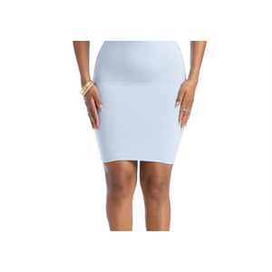 Naked Wardrobe Small NW Tank Minidress Periwinkle Casual Sweet Solid XL Square Collar Cutout Bow Breathable Natural Light Day - Product Image 3