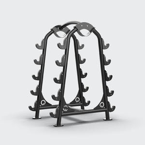 QLI, equipo de entrenamiento de gimnasio en casa Unisex, estante de almacenamiento de pesas de Metal de calidad comercial, nuevos soportes comerciales, estante de barra - Product Image 1