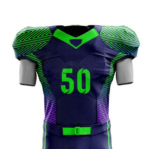 Uniforme de football américain de haute qualité pour adultes, unisexe, respirant, à séchage rapide, antibactérien, vêtements de sport personnalisés - Product Image 3