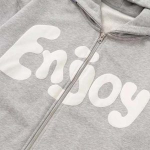 Sweat à capuche ample et court en coton 100% pour homme, design à épaules tombantes, haute qualité - Product Image 3