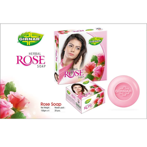 Barre de savon de rose solide pour un nettoyage en profondeur blanchissant et éclaircissant - Product Image 1