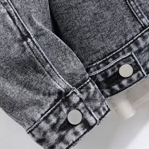 2025 Solid Color Casual Wear <b>Men</b> Jeans Winter <b>Jacket</b> Streetwear New Fashion Comfortable <b>Men</b> Jeans <b>Jacket</b> - Product Image 4