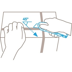 Couteau utilitaire de sécurité Martor SECUPRO 625 Longueur 154 mm Largeur 22 mm Hauteur 59 mm Profondeur de coupe 21 mm - Product Image 3