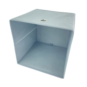 Boxes Fabric Storage <b>Baskets</b> High Quality With Rope Handles for Cupboards <b>Shelves</b> Wardrobe Collapsible Large Fabric Storage Cube - Product Image 4