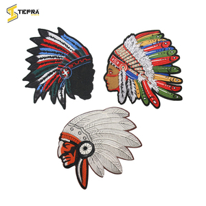 TEPRA SPORTS Écussons brodés en feutre de PVC de haute qualité en forme de fleur pour décoration de tissu unique pour vêtements et chapeaux - Product Image 2