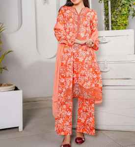 Vestido de fiesta de 3 piezas con estampado de flores para mujer, ropa de fiesta y fácil de usar para uso diario, novedad - Product Image 2