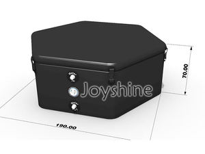 Baignoire gonflable en PVC surdimensionnée personnalisée pour 6 personnes, idéale comme seau à glace - Product Image 3