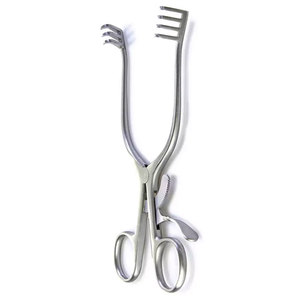 เครื่องมือผ่าตัดแบบรีทรัคเตอร์ Weitlaner สแตนเลสสีเงิน คุณภาพพรีเมียม ได้รับการรับรองมาตรฐาน CE ปรับแต่งขนาดและสีได้ - Product Image 2