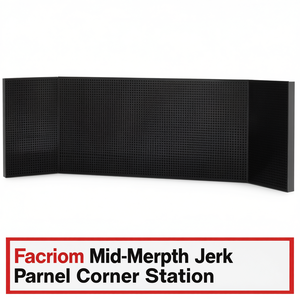 Estación de Esquina con Panel de Almacenamiento de Herramientas de Altura Media Facom, Color Negro - Product Image 2