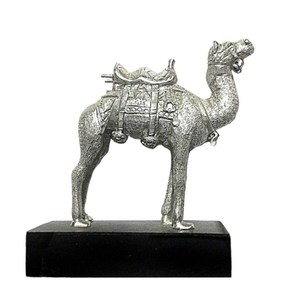 Camello de latón hecho a mano de alta calidad con acabado de níquel para decoración Metal artesanías árabes camello - Product Image 2