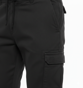 Pantalones Deportivos Casuales Personalizados de Pierna Recta para Hombre, Pantalones Deportivos de Algodón 100% Tejido, con Bolsillos, Tinte Liso, Impermeables - Product Image 3