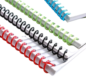 Mesin Penjilid Buku Otomatis dengan Spiral Tunggal, Mesin Penyisipan Coil Plastik PVC untuk Buku - Product Image 5