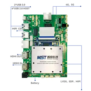 Rockchip Custom UAV Android AI Motherboard Single Board Computer Sbc Linux Android Board PCB Linux RK3399 RK3568 RK3288 RK3566