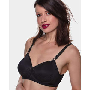 Bralette Minimizador Inalámbrico 415, Cómodo, con Encaje, Acolchado, para Mujer, Cierre Frontal con Gancho, Push-Up, Transpirable, con Decoración de Lazo - Product Image 6