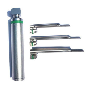 Ensemble de laryngoscope électrique professionnel Debonairii avec lame flexible en acier inoxydable, modèle Dii-LS-006, pour hôpital, clinique, voies respiratoires - Product Image 4