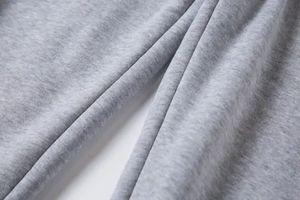 Pantalons de jogging épais pour femmes, sur mesure, OEM, été, taille plus, taille élastique, respirant, polaire, 100% coton - Product Image 4