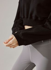Sudadera Corta Personalizada de Algodón Grueso Premium, Sudadera Corta Transpirable de Felpa Francesa, Sudadera con Capucha Corta - Product Image 6