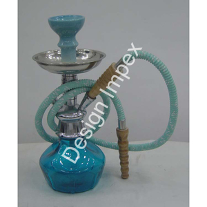 Nuevo Excelente Hukkah Calidad duradera vidrio azul hukkahs y Shisha superventas Bar y Hotel y restaurantes hukkah al por mayor - Product Image 5