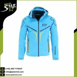 Chaquetas de esquí impermeables y transpirables para hombre Chaqueta de nieve de snowboard con aislamiento con capucha sellada con costura - Product Image 5