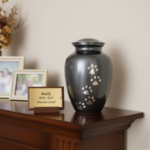 Urnas para mascotas de estilo americano personalizadas al por mayor para perros y gatos urnas de cremación personalizadas para un lugar de descanso amoroso - Product Image 3