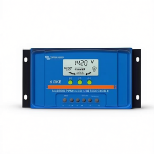 Controlador de Carga Solar BlueSolar SCC010010050 PWM-LCD&USB 12/24V 10A, Fabricado en EE. UU. - Product Image 1