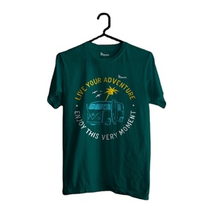 เสื้อยืดผู้ชายคุณภาพสูง พิมพ์ลายสกรีน ออกแบบเอง น้ำหนัก 220 กรัม ผ้าฝ้าย 100% ย้อมสี ระบายอากาศได้ดี ไม่เป็นขุย - Product Image 1