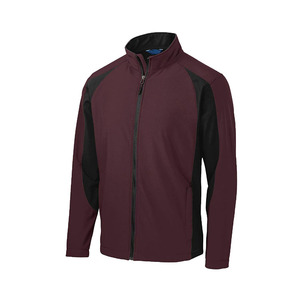 Nouvelle arrivée de veste softshell pour hommes logo imprimé personnalisé fermeture éclair complète top ventes ODM accessoire d'hiver prix de gros - Product Image 2