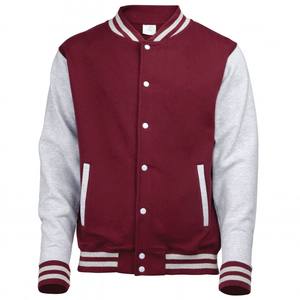 Veste en satin de cuir personnalisée de haute qualité Veste de baseball décontractée en satin pour homme à la mode - Product Image 6