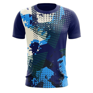Maillot de football personnalisé sublimé 100% polyester extensible col rond impression numérique haute qualité promotionnel pour hommes - Product Image 5