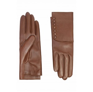 Gants de conduite en cuir Slim Fit sur mesure pour femmes en gros Nouveau design avec logo personnalisé en cuir d'agneau pour l'hiver - Product Image 2