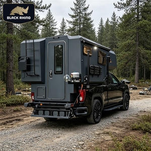 Caravana Deslizable 4x4 para Camioneta, Mini Caravana para 4 Personas, Impermeable, Techo Plegable Expandible, Toldo y Tienda de Campaña Ligeros para Techo - Product Image 1