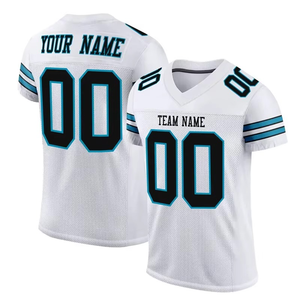 Servicio OEM de Camisetas de Fútbol Americano, Venta al Por Mayor, Impresión por Sublimación de Alta Calidad, Logotipo Personalizado, Pantalones Cortos 100% Poliéster con Protección UV - Product Image 3