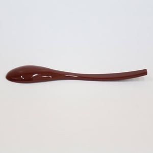 Direct inde meilleure qualité artisanale résine fourchette cuillère ustensiles en bois hautement poli cuisine service Logo personnalisé maison hôtel - Product Image 2