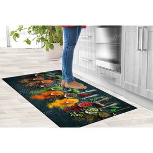 Tapis de cuisine aux épices vibrantes, tapis imprimé moderne pour cadeau de pendaison de crémaillère, avec tapis moelleux à poils longs - Product Image 4