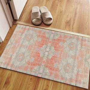 Alfombra Impresa en 3D, Diseño Turco, Antideslizante, Redonda, Estilo Boho, Alfombra de Chenilla - Product Image 5