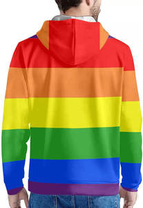 Sweat-shirt à capuche en molleton uni personnalisé, en coton doux, streetwear, basiques décontractés, mélange de coton - Product Image 6