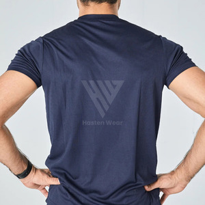 Camiseta Deportiva de Alta Calidad 100% Poliéster para Hombre, para Gimnasio, Correr al Aire Libre, Transpirable, Cómoda, Ajustada - Product Image 6
