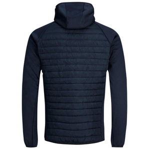 Men's <b>Thin</b> Winter <b>Puffer</b> <b>Jacket</b> Long Sleeve Hooded Collar Customised Logo on Front High Street Style Wholesale Available - Product Image 3