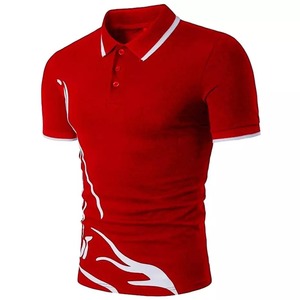 Polo de Golf para hombre, Camiseta 100% de poliéster con logotipo personalizado, camisetas lisas de secado rápido - Product Image 1